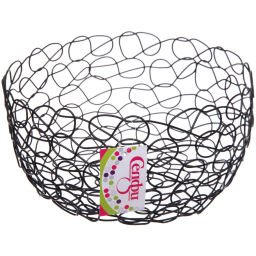 Фруктовница "Brownie" 22*10см паутинка черная