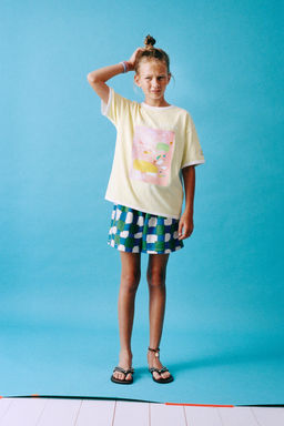 CAMISETA CLARA CEBRIAN  / Amarillo