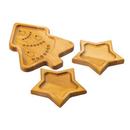 Подарочный набор деревянной посуды Adelica Волшебство, менажницы: ёлка 24?18.5?1.8 см, звезда 15?15?1.8 см, масло 100 мл, в подарочной коробке фото 6