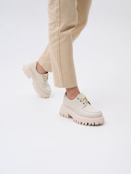 Туфли полуботинки 202.14728be. Бежевый-3