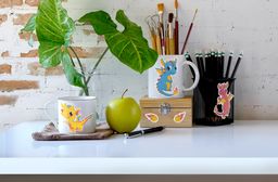 Кристальная (алмазная) мозаика ФРЕЯ ALVN-123 наклейки Дракончики 14 х 19.5 см