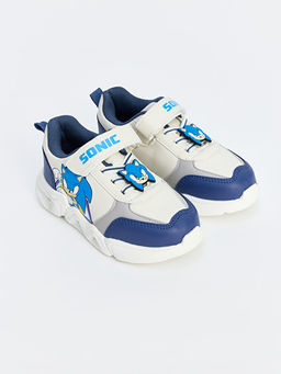 Sonic Bask?l? I??kl? Erkek ?ocuk Spor Ayakkab?