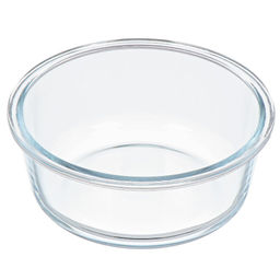 Контейнер пищевой жаропрочное стекло, 0.95 л, круглый, с крышкой, , HSFR-950F (448715) /DANIKS/  фото 4