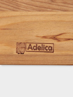 Подарочный набор посуды Adelica С любовью, столик для вина d=32 см, менажница d=25 см, подсвечник d=8 см, дерево берёза