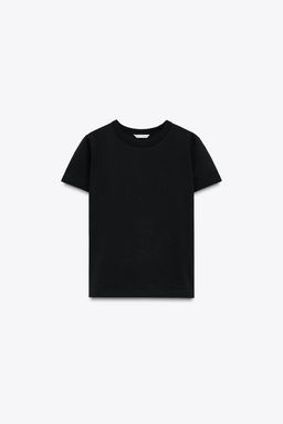 SHORT SLEEVE INTERLOCK T-SHIRT - Zara фото 14