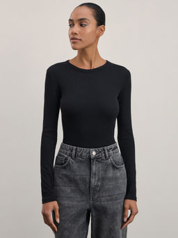 Базовое боди из хлопка / Zarina  фото 7