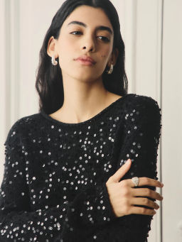 Джемпер с пайетками / Zarina