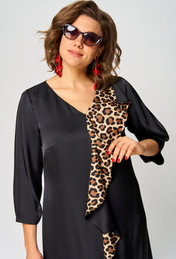 Платье EVA GRANT 7200Л принт леопард