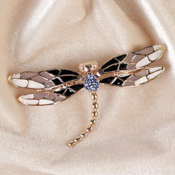 Брошь Стрекоза 7,7 см / GM330 /уп 12/ микс - ГалеонТрейд фото 3