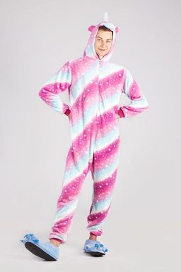 Пижама кигуруми Волшебный фиолетовый Единорог