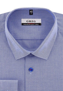 Сорочка мужская длинный рукав GREG 213/231/5577/Z