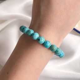 Браслет из Хризоколлы 18 см