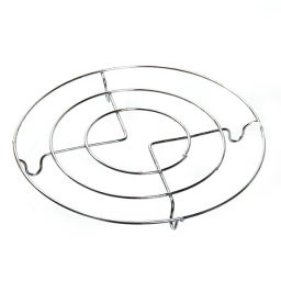 Цена за 5 шт. Подставка под горячее металлическая "Круг" 17 см Селфи