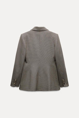 HOUNDSTOOTH BLAZER - Zara фото 7