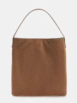 Женский шоппер MAISON DAVID CAROL Артикул 4730681, серо-бежевый