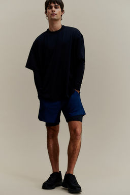 Camiseta de deporte en DryMove Loose Fit - H&m фото 3