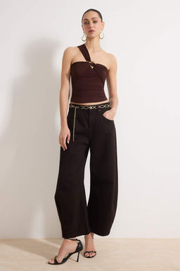 Siyah Aksesuar Detayl? Party Bluz TPRSS26BZ00022 - Trendyolmilla фото 7