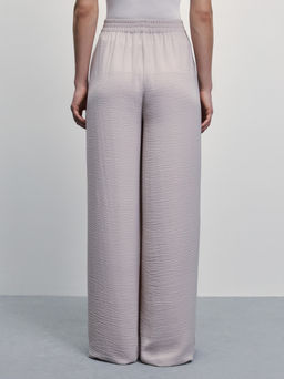 Брюки-палаццо с эластичным поясом / Zarina  фото 4