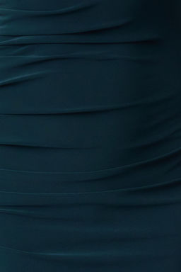 Zumrut Yesili Duz S?f?r Kol Drapeli Bodycone/Vucuda Oturan Esnek Orme Elbise TWOSS24EL00101