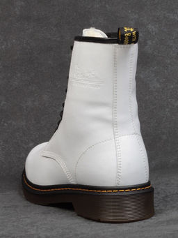 04-10072004 WHITE Ботинки зимние женские (натуральная кожа, натуральный мех)