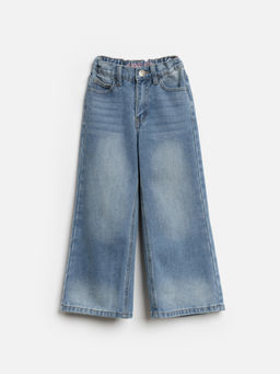 ACOOLA / Брюки джинсовые детские для девочек Efron синий  фото 3