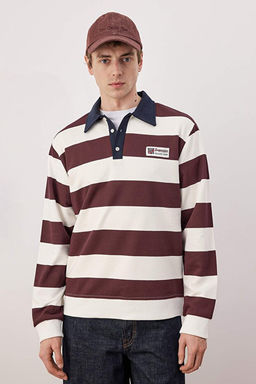 Bordo Regular Sweatshirt TMNAW24SW00240