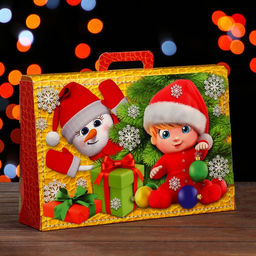 Подарочная коробка Сладкий портфельчик, 29,9 х 8 х 20 см - Simaland фото 2