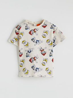 Paw Patrol Bask?l? Erkek Bebek Penye Ti??rt ve ?ort