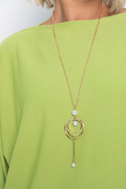 Блуза Муза (зеленое яблоко) Б15042-5М