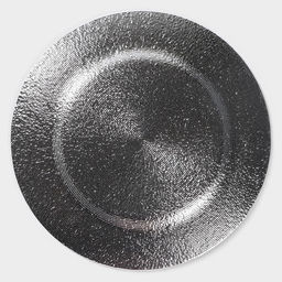 Тарелка Magistro Карамель. Синее серебро, d=21 см, стекло, синяя  фото 4