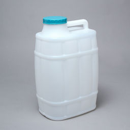 Канистра пищевая «Бочонок», 25 л, пластиковая, белая