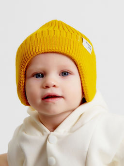 Шапка детская «Крошка Я», размер 48-50, жёлтая
