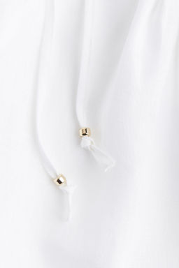 Top de lino con tirantes de lazo - H&m фото 2