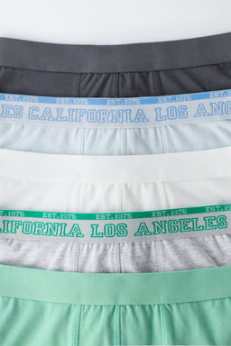 6-14 A?OS/ PACK CINCO B?XERS TEXTO / Multicolor - Zara фото 2