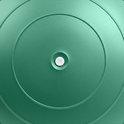 Фитбол 50см ROCKET Антивзрыв, цвет зелёный (50-55см 600г)