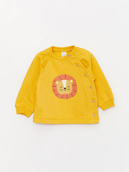 Bisiklet Yaka Bask?l? Uzun Kollu Erkek Bebek H?rka ve Pantolon - Waikiki фото 2