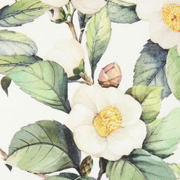 Набор салфеток с декоративными кольцами Этель Camellia, 40?40 см - 2 шт., 100% хлопок, саржа