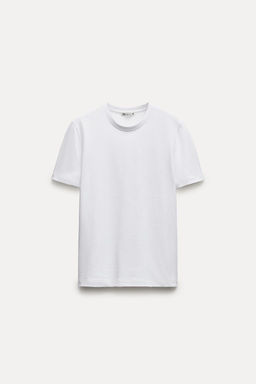 HEAVY COTTON T-SHIRT - Zara фото 34