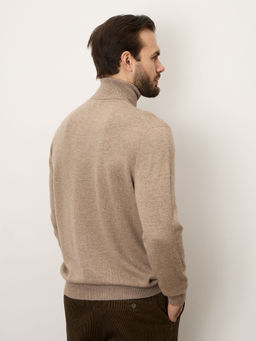 Водолазка мужская из кашемира 5031 капучино