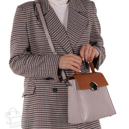 Сумка женская кожаная 1135TH r.apricot brown Polina&Eiterou/30 в Новосибирске