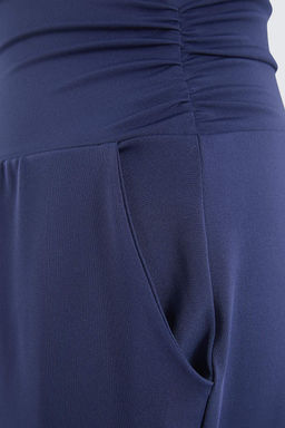 Lacivert Duz Dalg?c/Scuba Sportswear Yoga Pantolonu/Esofman Alt? THMSS26EA00008 - Trendyolmilla фото 2