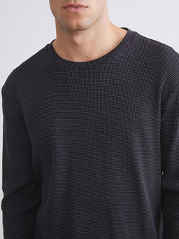 Bisiklet Yaka Uzun Kollu Erkek Ti??rt