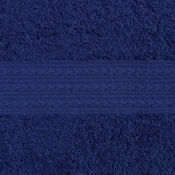 Полотенце махровое 70х140 см, темно-синий, 440 г/м2, хлопок 100% - Simaland фото 3