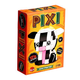 Конструктор блочный PIXI. Коровка, животные, мини блоки, 126 деталей - Unicon фото 2