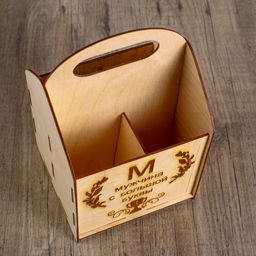 Ящик под пиво Мужчина с большой буквы - Simaland фото 3