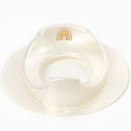 Накладка на унитаз детская Крошка Я «Радуга», белый