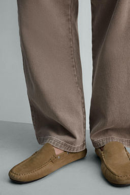 LEATHER LOAFERS - Zara фото 3