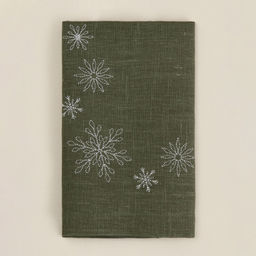Набор сервировочных салфеток с вышивкой SL HOME New Year 40×40 см-2 шт., лен 100%, 265 г/м²