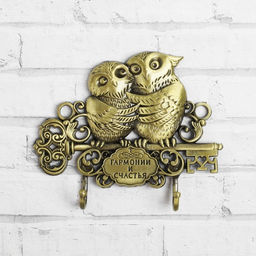 Ключница настенная «Гармонии и счастья», 8.7×7 см