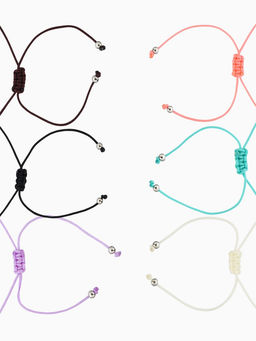 Цена за 12 шт. Браслет под натуральный камень «Крошка» с жемчугом, d=6 см, МИКС